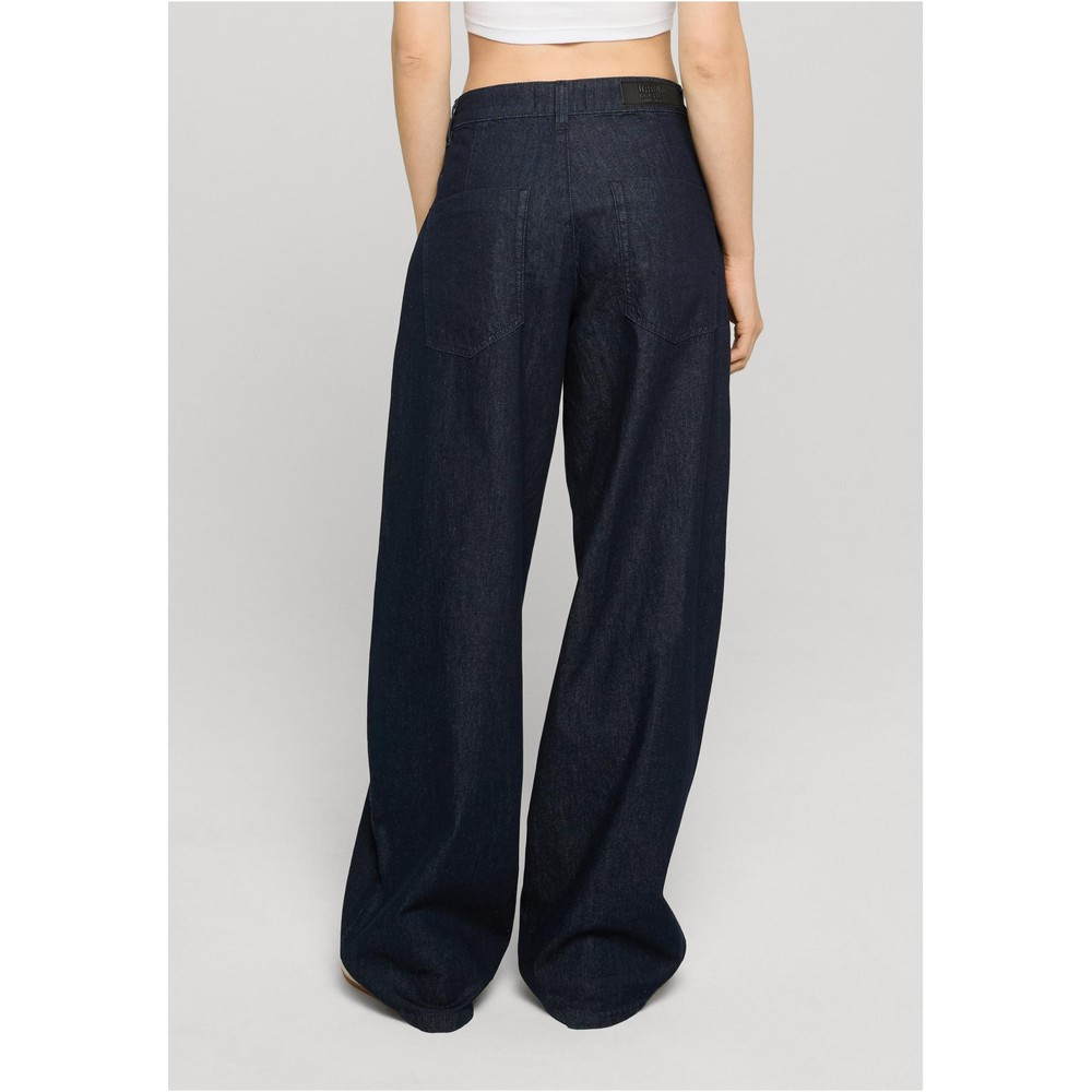 Urban Classics - Light Denim Barrel Wide leg trousers - Blue